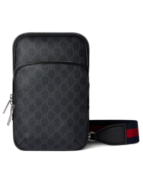 Gucci Small GG Crossbody Bag 822073 Black